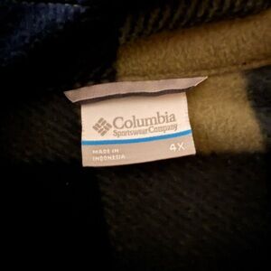 Columbia Navy and Tan Ski Jacket
